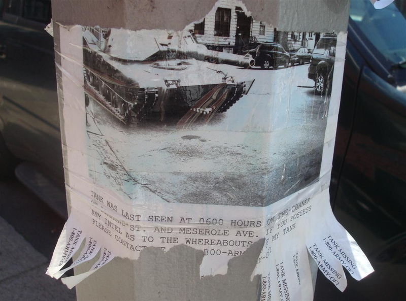 Illustration for article titled Brooklyn Lost Tank Flier Actually Sex Line Scam